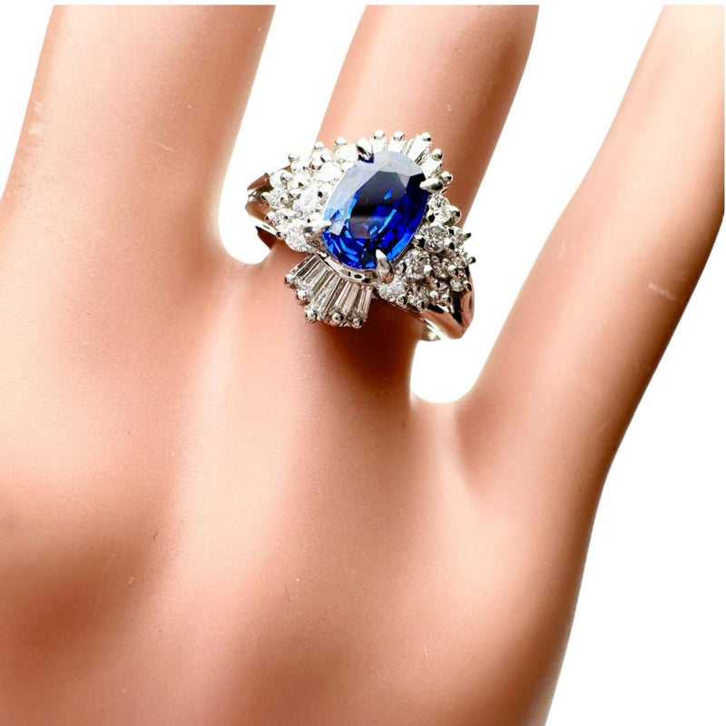 10号 サファイア 0.87ct ダイヤモンド 0.53ct リング・指輪 Pt900プラチナ 7.0g レディース
【中古】【真子質店】【NN】




【DSMo】
