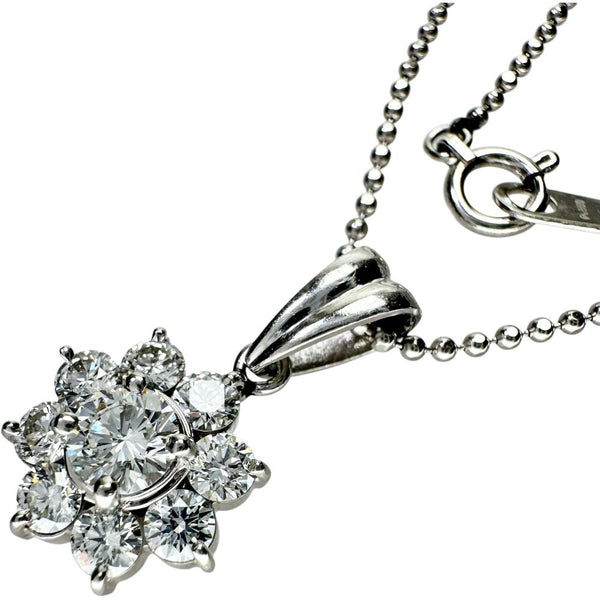フラワーモチーフ ダイヤモンド(推定I-SIクラス) 0.287ct 脇石ダイヤモンド 0.60ct ネックレス Pt900プラチナ/Pt850プラチナ 5.4g 40cm レディース
【中古】【真子質店】【NN】




【MoSD】