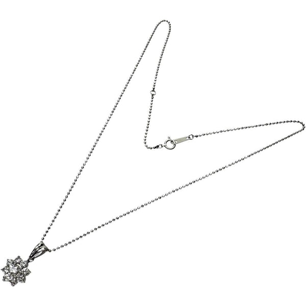 フラワーモチーフ ダイヤモンド(推定I-SIクラス) 0.287ct 脇石ダイヤモンド 0.60ct ネックレス Pt900プラチナ/Pt850プラチナ 5.4g 40cm レディース
【中古】【真子質店】【NN】




【MoSD】
