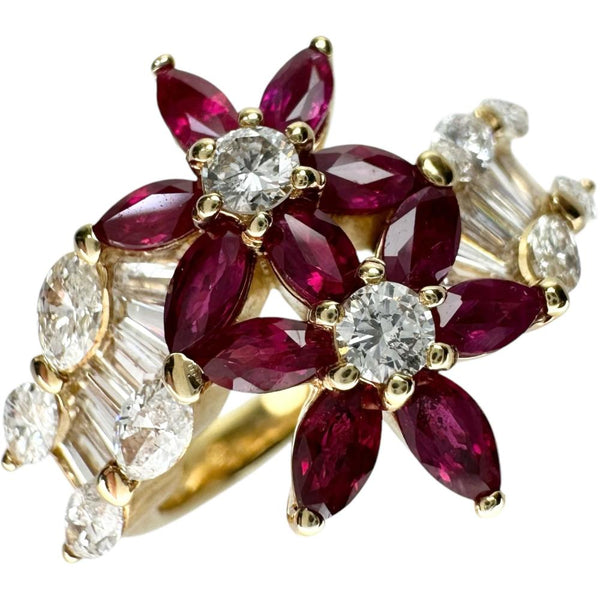 7.5号 ルビー 0.89ct ダイヤモンド 1.14ct リング・指輪 K18ゴールド 18金 5.6g レディース
【中古】【真子質店】【NN】




【IxDMo】