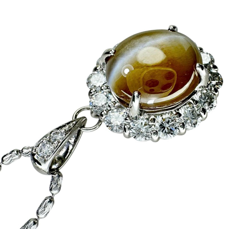 ★★最終特価品 クリソベリルキャッツアイ 7.61ct ダイヤモンド 計1.04ct ネックレス Pt900プラチナ/Pt850プラチナ 10.4g 46cm レディース
【中古】【真子質店】【NN】




【MaISx】