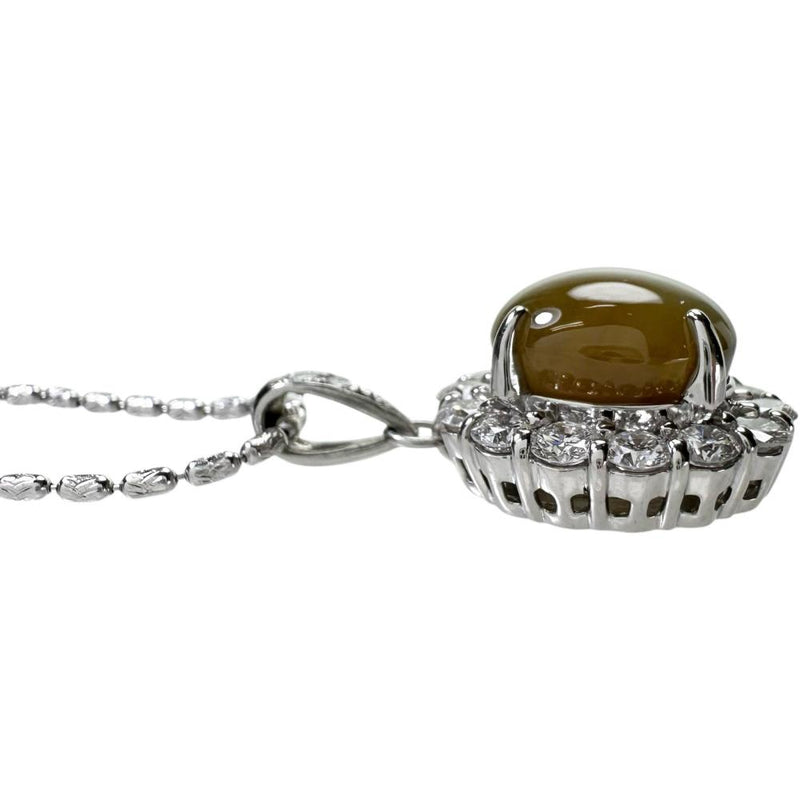 ★★最終特価品 クリソベリルキャッツアイ 7.61ct ダイヤモンド 計1.04ct ネックレス Pt900プラチナ/Pt850プラチナ 10.4g 46cm レディース
【中古】【真子質店】【NN】




【MaISx】
