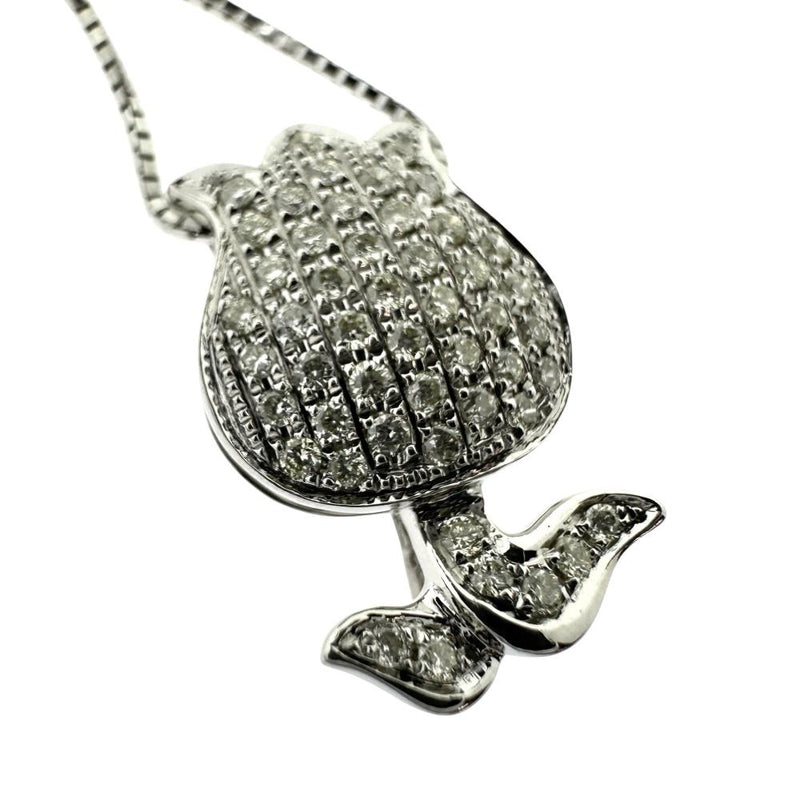 チューリップ ダイヤモンド 計0.33ct ネックレス K18WGホワイトゴールド 18金 4.5g 45cm レディース
【中古】【真子質店】【NN】




【MoKT】