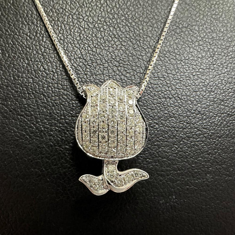チューリップ ダイヤモンド 計0.33ct ネックレス K18WGホワイトゴールド 18金 4.5g 45cm レディース
【中古】【真子質店】【NN】




【MoKT】