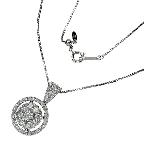 ダイヤモンド 0.971ct ネックレス K18WGホワイトゴールド 18金 5.1g 45cm レディース
【中古】【真子質店】【NN】




【STD】