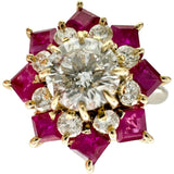14号 水野薫子 ダイヤモンド(推定H-I1) 0.66ct ダイヤモンド 0.26ct ルビー 1.412ct リング・指輪 Pt900プラチナ/（X線分析済み） 7.6g レディース
【中古】【真子質店】【NN】




【IxxI】