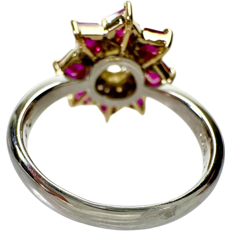 14号 水野薫子 ダイヤモンド(推定H-I1) 0.66ct ダイヤモンド 0.26ct ルビー 1.412ct リング・指輪 Pt900プラチナ/（X線分析済み） 7.6g レディース
【中古】【真子質店】【NN】




【IxxI】