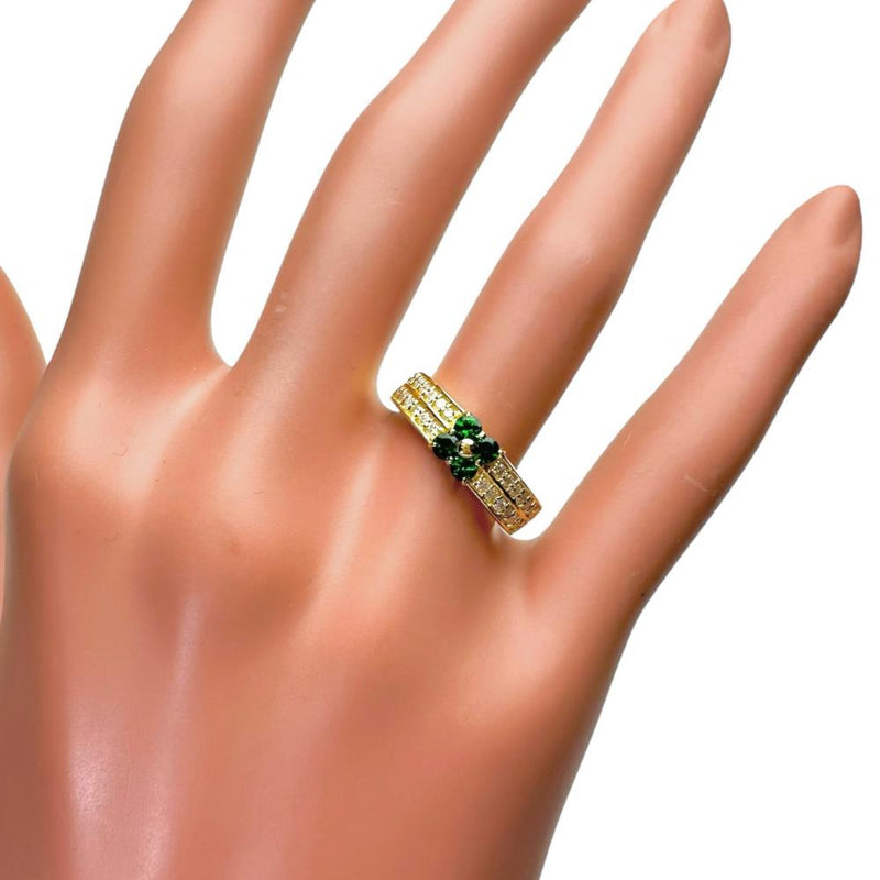 12号 グロッシュラーライトガーネット 0.30ct ダイヤモンド 0.24ct リング・指輪 K18ゴールド 18金 3.8g レディース
【中古】【真子質店】【NN】




【DMoI】