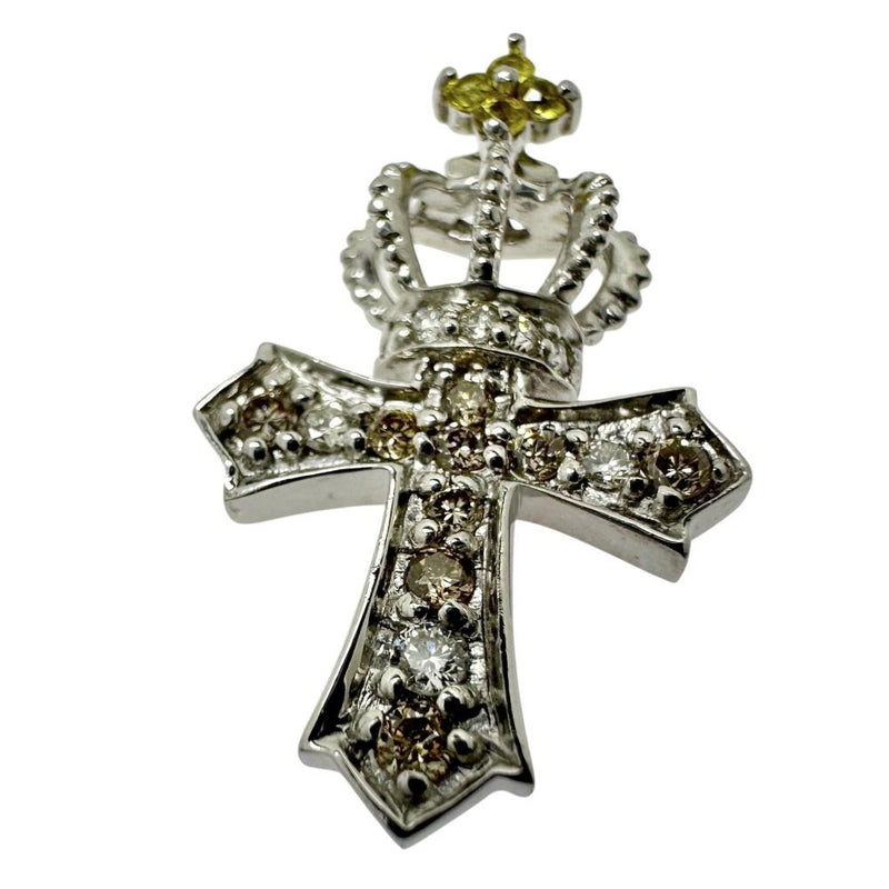 【MASUMIKASAHARA/マスミカサハラ】 笠原真寿美 クロス/王冠 ダイヤモンド 計0.15ct イエローサファイア 0.05ct ペンダントトップ K18WGホワイトゴールド 18金 2.4g レディース
【中古】【真子質店】【NN】




【TMiY】