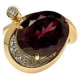 11号 ロードライトガーネット 4.16ct ダイヤモンド 計0.10ct リング・指輪 K18ゴールド 18金/Pt900プラチナ 6.8g レディース
【中古】【真子質店】【NN】




【KxD】