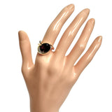 11号 ロードライトガーネット 4.16ct ダイヤモンド 計0.10ct リング・指輪 K18ゴールド 18金/Pt900プラチナ 6.8g レディース
【中古】【真子質店】【NN】




【KxD】