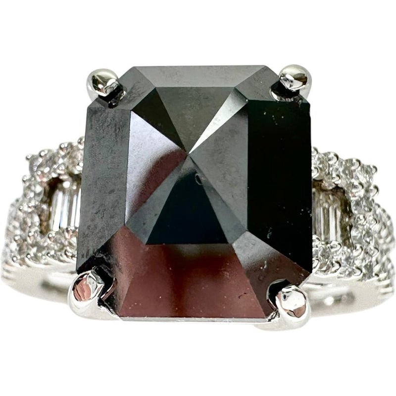 12号 ブラックダイヤモンド 5.28ct ダイヤモンド 0.48ct リング・指輪 Pt900プラチナ 8.4g レディース
【中古】【真子質店】【NN】




【YYx】