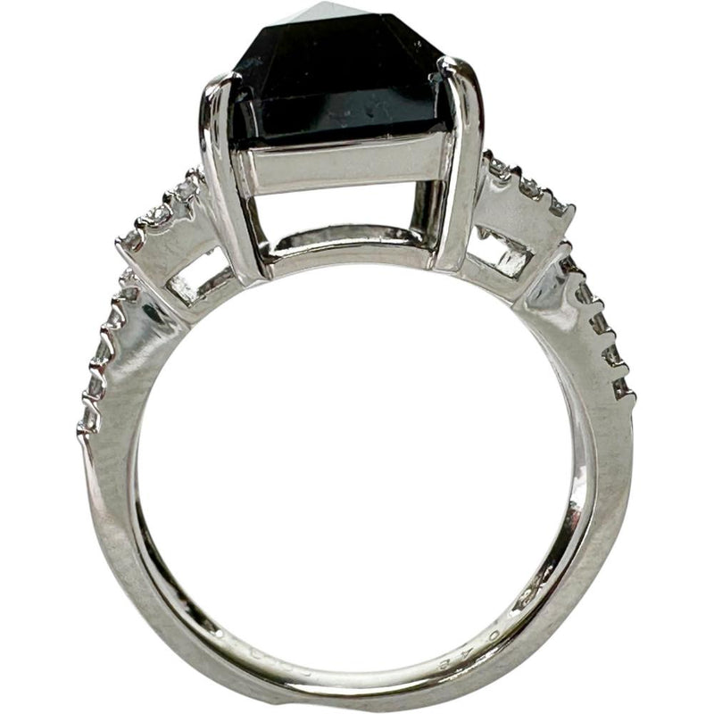 12号 ブラックダイヤモンド 5.28ct ダイヤモンド 0.48ct リング・指輪 Pt900プラチナ 8.4g レディース
【中古】【真子質店】【NN】




【YYx】
