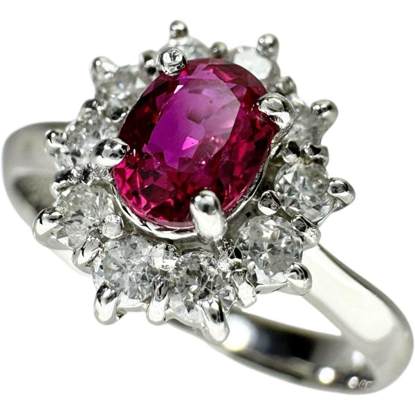 10号 ルビー 0.48ct ダイヤモンド 0.27ct リング・指輪 Pt900プラチナ 4.2g レディース
【中古】【真子質店】【NN】




【TKMo】