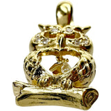 フクロウモチーフ ダイヤモンド 0.15ct ペンダントトップ K18ゴールド 18金 4.6g レディース
【中古】【真子質店】【NN】




【MoMox】