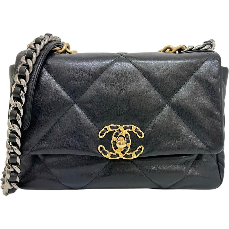 【CHANEL/シャネル】 CHANEL19 ディズヌフ チェーンショルダー AS1160 Gカード/Sシール有 ショルダーバッグ 29番台（2020年頃） レザー ブラック レディース【中古】【真子質店】【BL】




【MoSMoI】