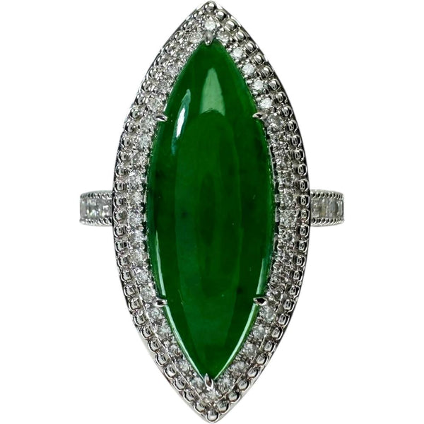 12号 ヒスイ 3.52ct ダイヤモンド 0.45ct リング・指輪 K18WGホワイトゴールド 18金 6.2g レディース
【中古】【真子質店】【NN】




【DIMix】
