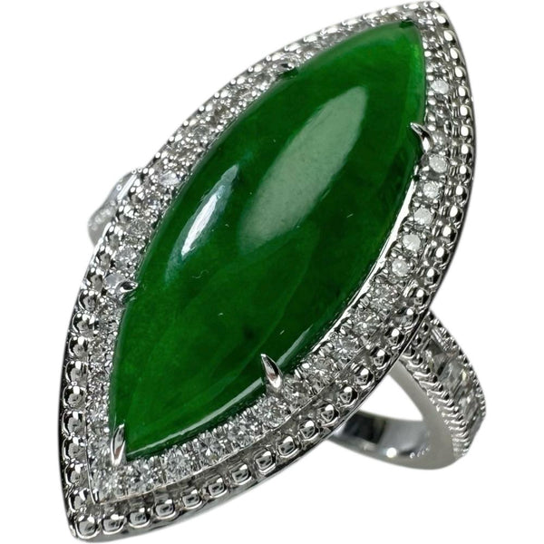 12号 ヒスイ 3.52ct ダイヤモンド 0.45ct リング・指輪 K18WGホワイトゴールド 18金 6.2g レディース
【中古】【真子質店】【NN】




【DIMix】