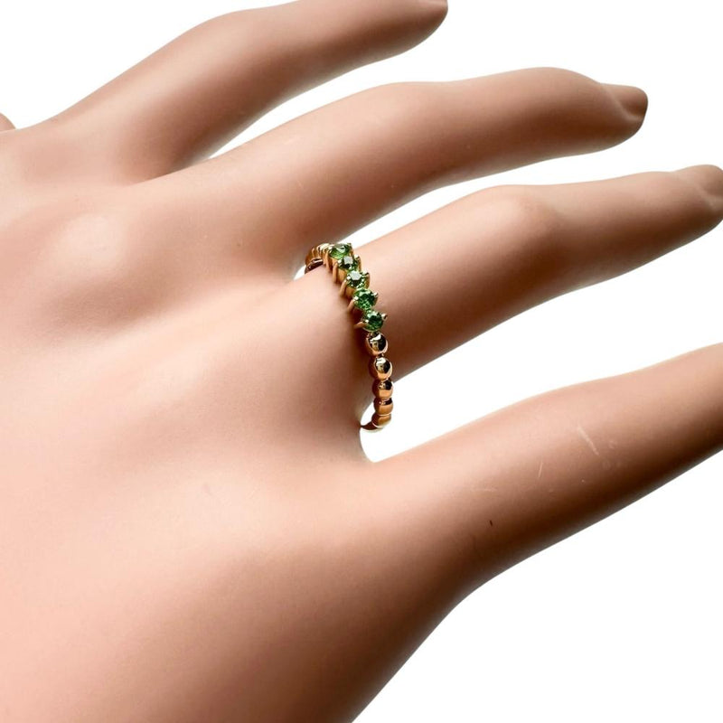 13号 グリーンガーネット 0.19ct リング・指輪 K18ゴールド 18金 1.4g レディース
【中古】【真子質店】【NN】




【IMiK】
