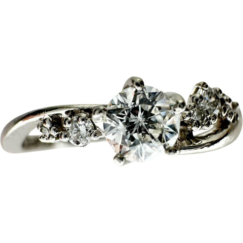 11.5号 【festaria/フェスタリア】 ダイヤモンド（Wish upon a star）推定G-SI1クラス 0.262ct ダイヤモンド 0.08ct リング・指輪 Pt900プラチナ 2.9g レディース
【中古】【真子質店】【NN】




【IYx】