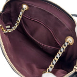 【CHANEL/シャネル】 Vステッチ チェーンショルダー ショルダーバッグ 21番台(2015年頃） レザー アイボリー/ブラック レディース【中古】【真子質店】【BL】




【Yxx】