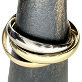 10号【CARTIER/カルティエ】  #10（50刻）4.9g　箱/ケース/保 Aランク リング・指輪 トリニティリング K18ゴールド 18金/ホワイト/ピンクゴールド 4.9g レディース
【中古】【真子質店】【BL】




【Kxx】