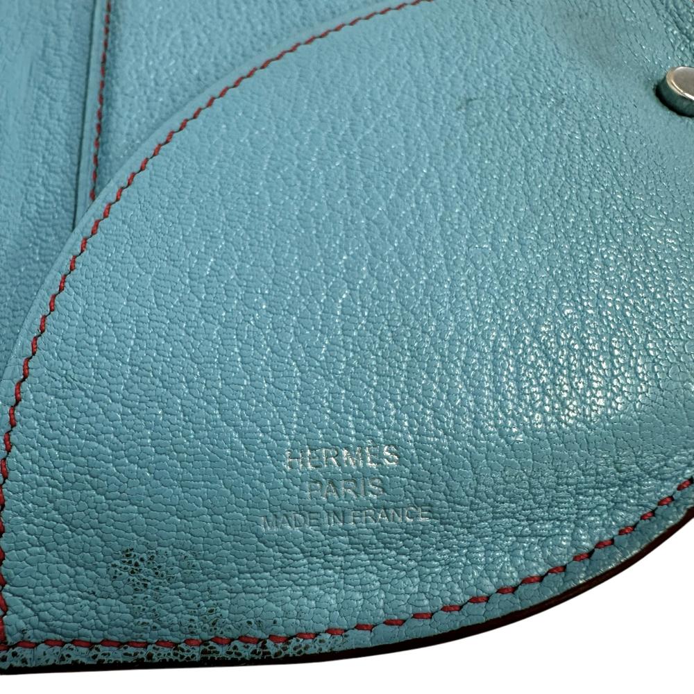 HERMES/エルメス】 インザループ 二つ折り財布 シェーブル ライト