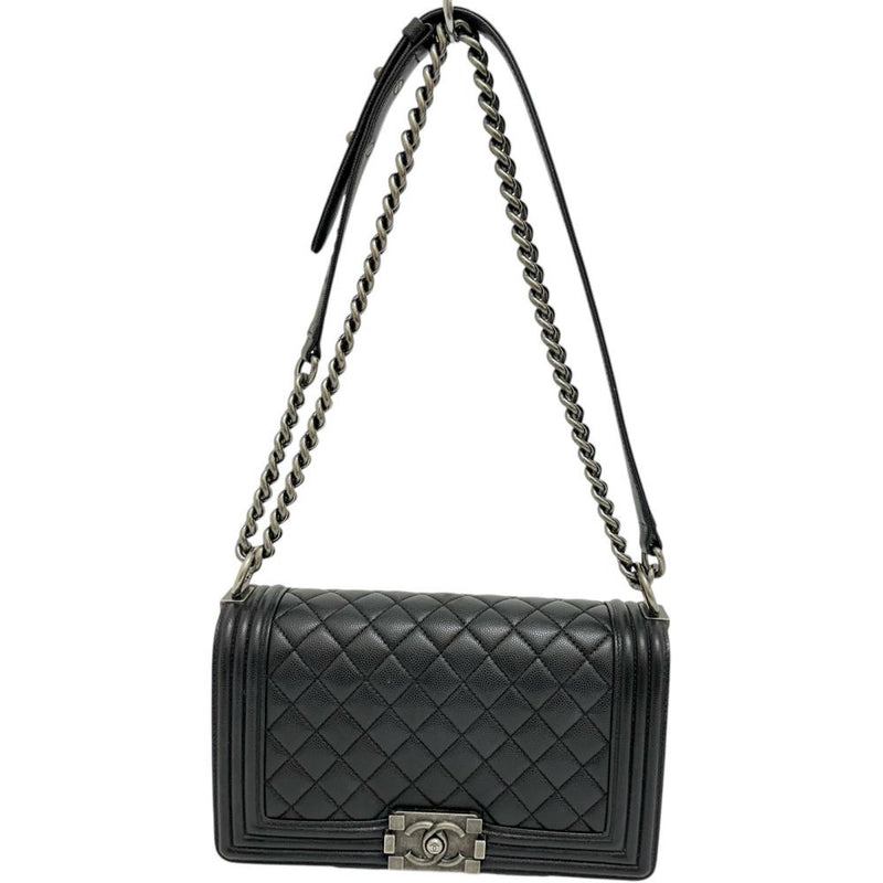 【CHANEL/シャネル】 チェーンショルダーバッグ ボーイシャネル A67086 Sシール有 ショルダーバッグ キャビアスキン ブラック レディース【中古】【真子質店】【BL】




【MoxYx】