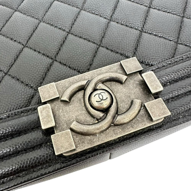 【CHANEL/シャネル】 チェーンショルダーバッグ ボーイシャネル A67086 Sシール有 ショルダーバッグ キャビアスキン ブラック レディース【中古】【真子質店】【BL】




【MoxYx】