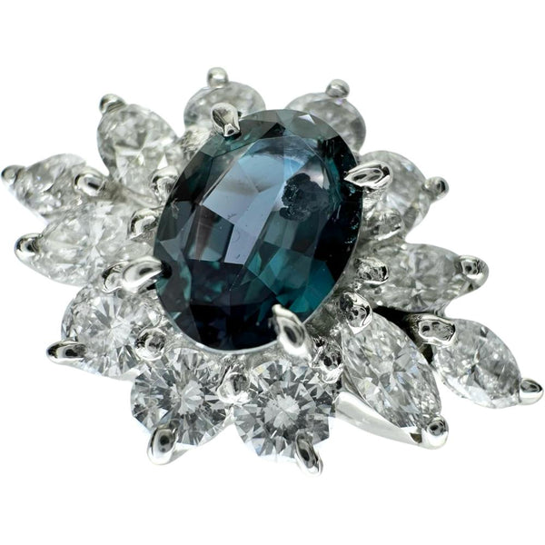 9号 アレキサンドライト（ブラジル産） 0.54ct ダイヤモンド 0.73ct リング・指輪 Pt850プラチナ 5.8g レディース
【中古】【真子質店】【NN】




【MaDxx】