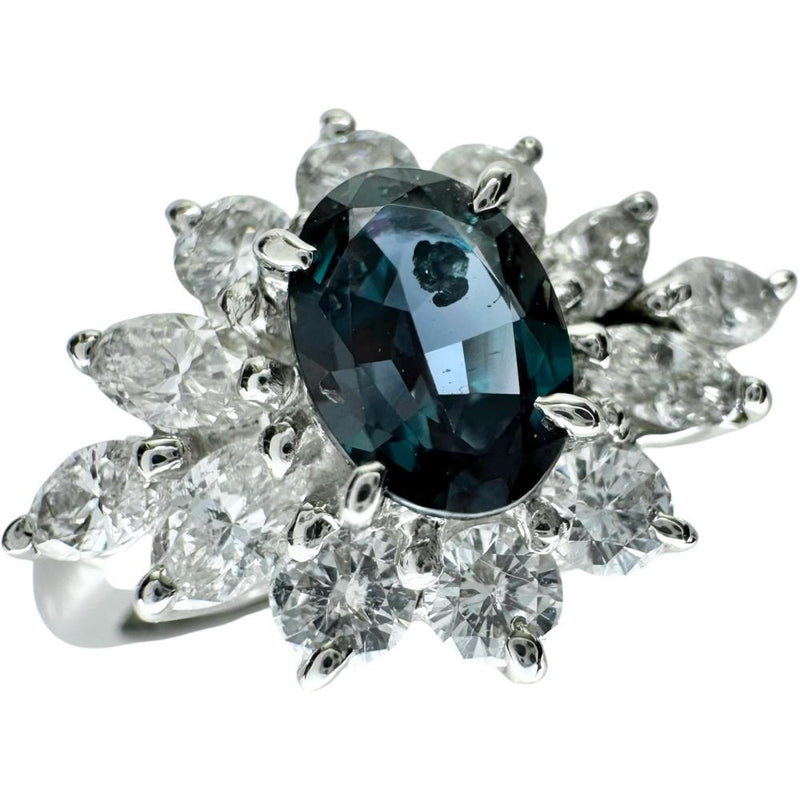 9号 アレキサンドライト（ブラジル産） 0.54ct ダイヤモンド 0.73ct リング・指輪 Pt850プラチナ 5.8g レディース
【中古】【真子質店】【NN】




【MaDxx】