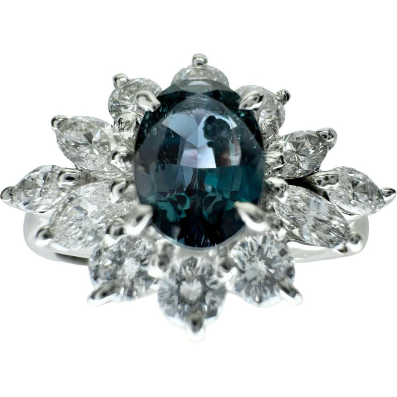 9号 アレキサンドライト（ブラジル産） 0.54ct ダイヤモンド 0.73ct リング・指輪 Pt850プラチナ 5.8g レディース
【中古】【真子質店】【NN】




【MaDxx】