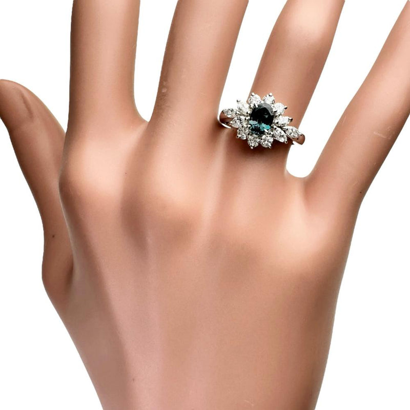 9号 アレキサンドライト（ブラジル産） 0.54ct ダイヤモンド 0.73ct リング・指輪 Pt850プラチナ 5.8g レディース
【中古】【真子質店】【NN】




【MaDxx】