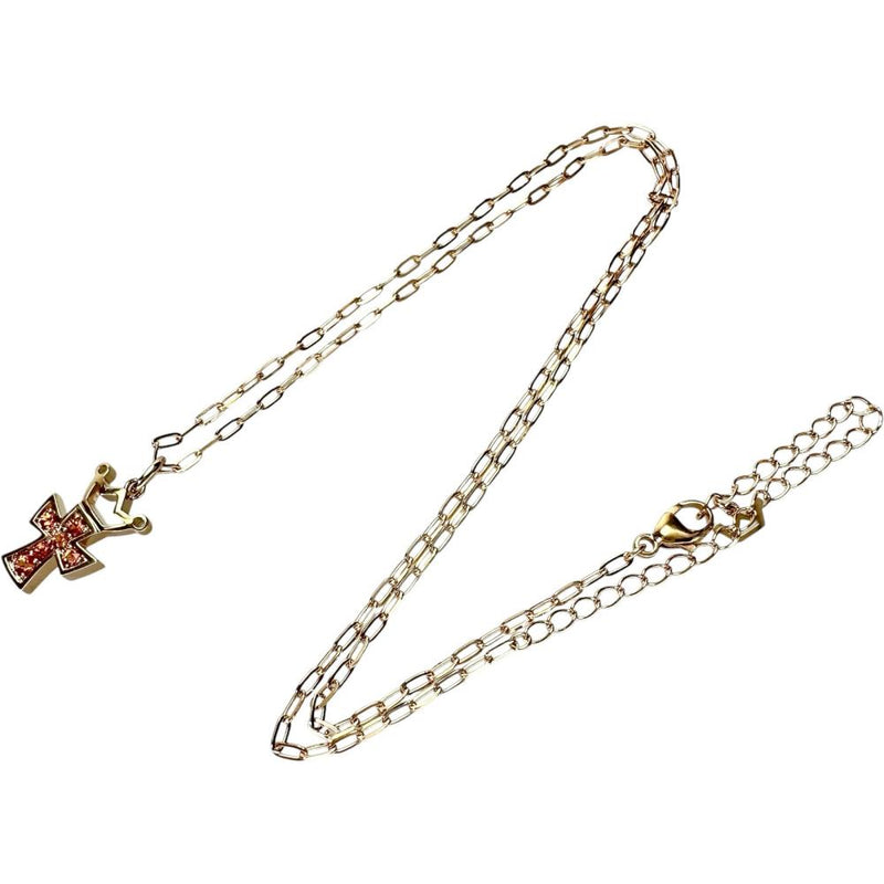【Gaga Milano/ガガミラノ】 クロスモチーフ チャーム付き ガーネット 0.32ct ネックレス K18PGピンクゴールド 18金 5.3g 48cm レディース
【中古】【真子質店】【NN】




【YIY】
