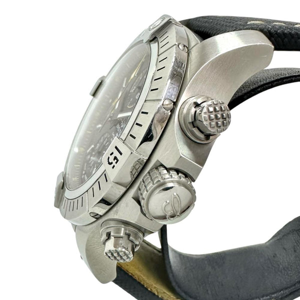 【BREITLING/ブライトリング】 アベンジャー A13317  スイスエアフォース限定 クロノ 腕時計 ステンレススチール/レザー 自動巻き/オートマ 黒文字盤/黒革ベルト メンズ
【中古】【真子質店】【BL】




【MaMaxx】