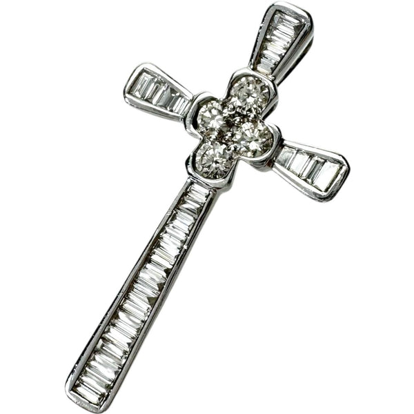 クロス/十字架モチーフ ダイヤモンド 0.54ct ペンダントトップ K18WGホワイトゴールド 18金 2.5g レディース
【中古】【真子質店】【NN】




【DDx】