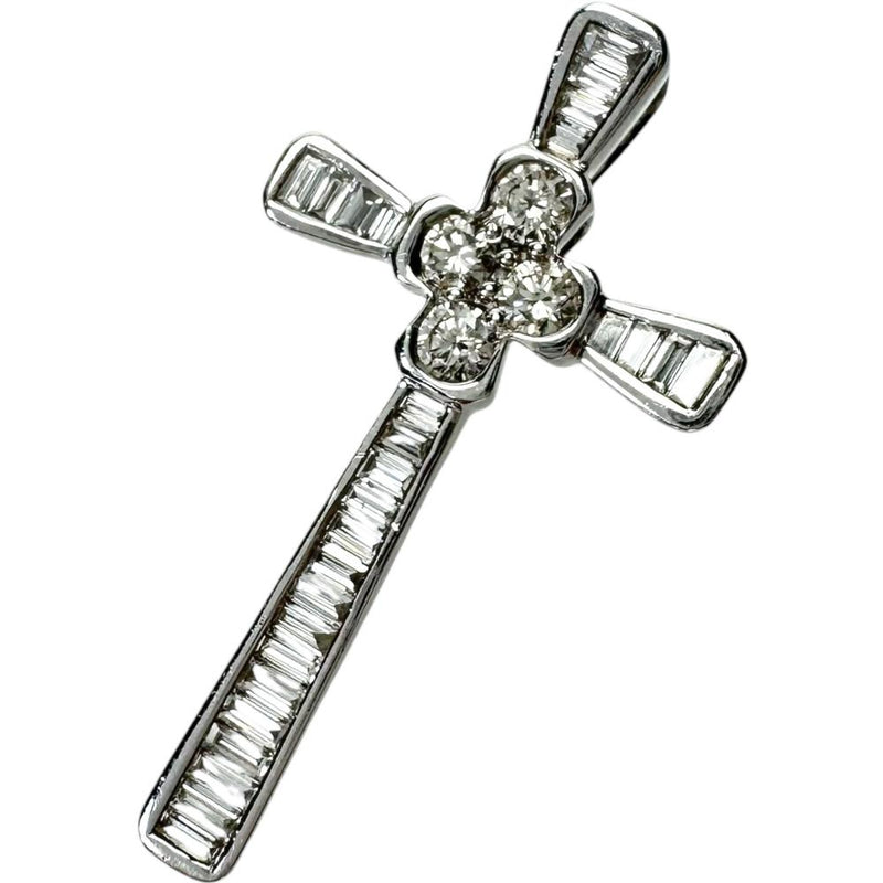 クロス/十字架モチーフ ダイヤモンド 0.54ct ペンダントトップ K18WGホワイトゴールド 18金 2.5g レディース
【中古】【真子質店】【NN】




【DDx】