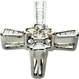 クロス/十字架モチーフ ダイヤモンド 0.54ct ペンダントトップ K18WGホワイトゴールド 18金 2.5g レディース
【中古】【真子質店】【NN】




【DDx】