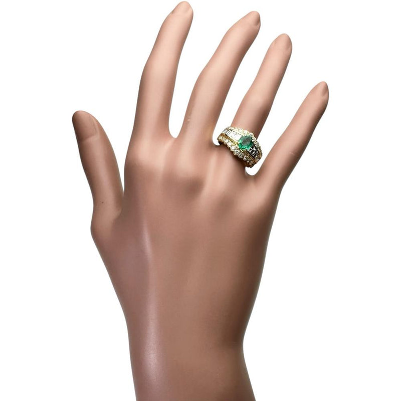 12号 エメラルド 0.69ct ダイヤモンド 1.57ct リング・指輪 K18ゴールド 18金 6.6g レディース
【中古】【真子質店】【NN】




【IDMax】