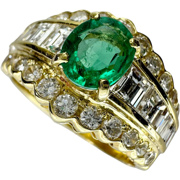 12号 エメラルド 0.69ct ダイヤモンド 1.57ct リング・指輪 K18ゴールド 18金 6.6g レディース
【中古】【真子質店】【NN】




【IDMax】