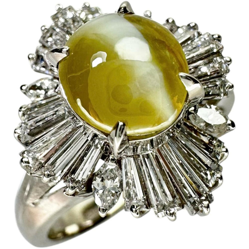12号 三越ジュエリー  クリソベリルキャッツアイ 1.79ct ダイヤモンド 1.00ct リング・指輪 Pt900プラチナ 8.6g レディース
【中古】【真子質店】【NN】




【KKx】
