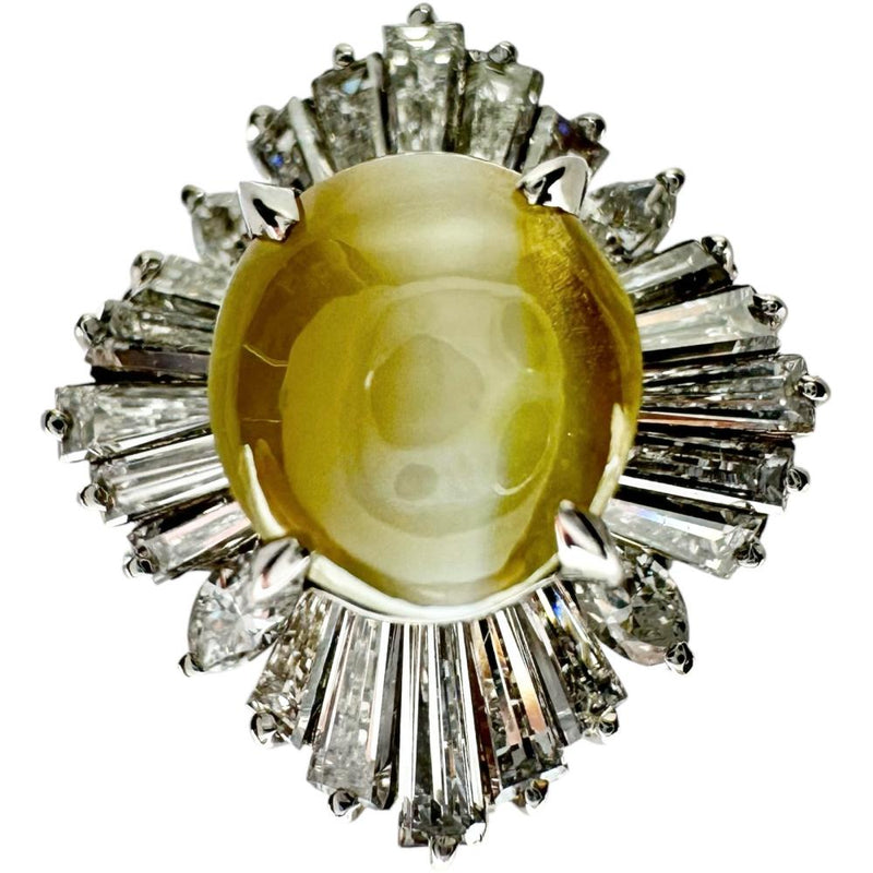 12号 三越ジュエリー  クリソベリルキャッツアイ 1.79ct ダイヤモンド 1.00ct リング・指輪 Pt900プラチナ 8.6g レディース
【中古】【真子質店】【NN】




【KKx】