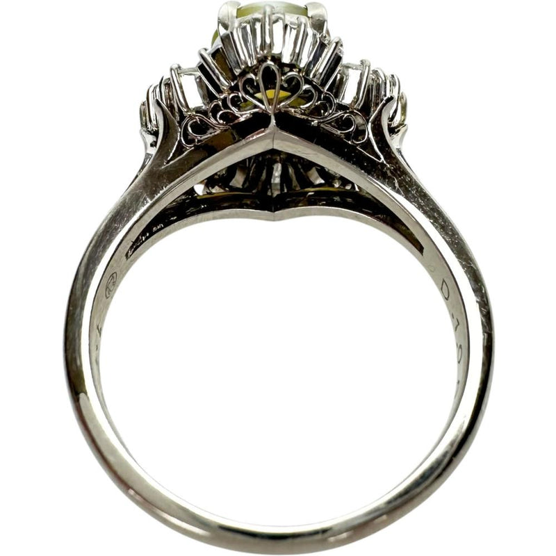 12号 三越ジュエリー  クリソベリルキャッツアイ 1.79ct ダイヤモンド 1.00ct リング・指輪 Pt900プラチナ 8.6g レディース
【中古】【真子質店】【NN】




【KKx】