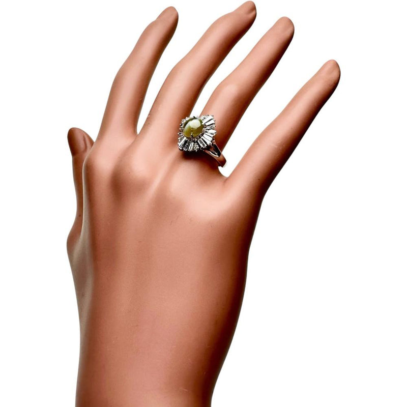 12号 三越ジュエリー  クリソベリルキャッツアイ 1.79ct ダイヤモンド 1.00ct リング・指輪 Pt900プラチナ 8.6g レディース
【中古】【真子質店】【NN】




【KKx】
