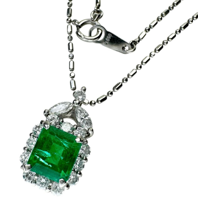 エメラルド 1.04ct ダイヤモンド 計0.53ct ネックレス Pt850プラチナ/Pt900プラチナ 4.8g 40cm レディース
【中古】【真子質店】【NN】




【IIMoMo】