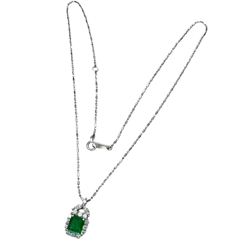 エメラルド 1.04ct ダイヤモンド 計0.53ct ネックレス Pt850プラチナ/Pt900プラチナ 4.8g 40cm レディース
【中古】【真子質店】【NN】




【IIMoMo】