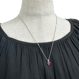 ミャンマー産ピジョンブラッドルビー 1.561ct ダイヤモンド 計0.07ct ネックレス K18WGホワイトゴールド 18金 4.8g 50.5cm レディース
【中古】【真子質店】【NN】




【IxxI】