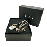 CHANEL Perfume Bottle Necklace GP 15.5g 41cm B23S Women's
 [Used] [Makoto Pawn Shop] [BL]




 [Mixx] 