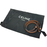 【CELINE/セリーヌ】 バーティカルカバ スモール 2WAY ショルダー ハンドバッグ PVC/レザー ブラウン レディース【中古】【真子質店】【BL】 【SMix】