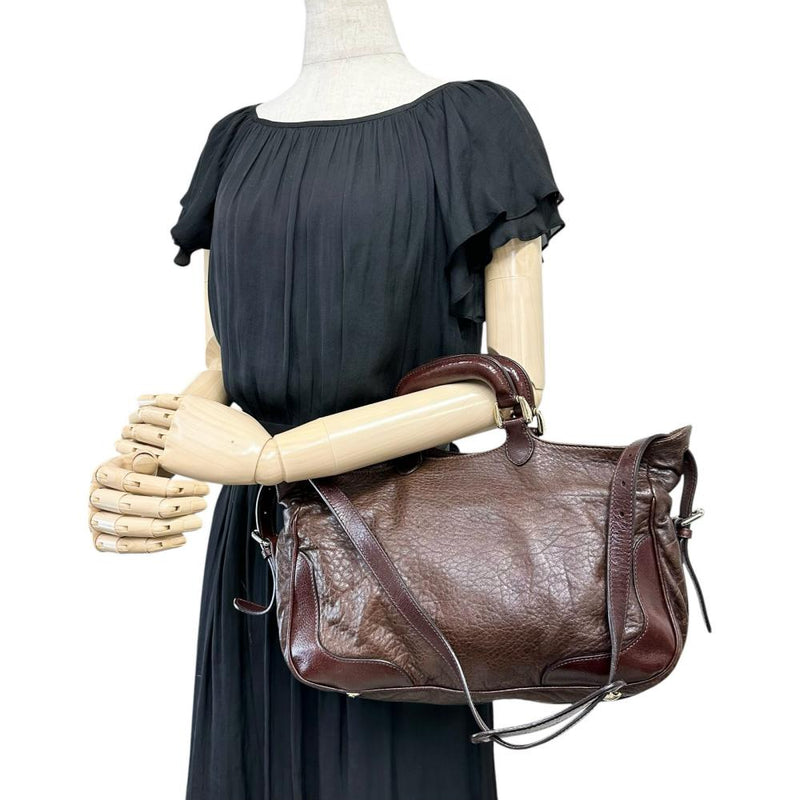 【FENDI/フェンディ】 8BR529  2WAYワンショルダーバッグ ハンドバッグ レザー ブラウン /ゴールド金具 レディース【中古】【真子質店】【BL】




【ITx】